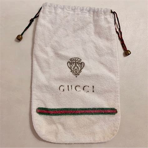 gucci dust bag brown|vintage Gucci dust bag.